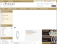 Tablet Screenshot of lamiragejewelers.com